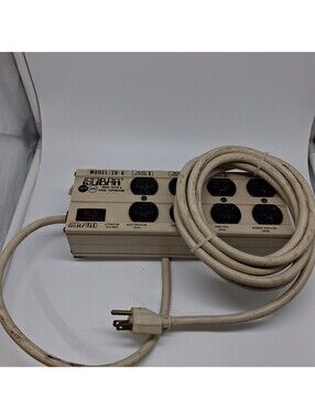 Tripp Lite Isobar IB-8 8 Outlet Surge Protector Noise Filter 12ft Cord Tested